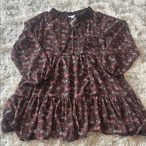 American Eagle Outfitters Dark Floral dress